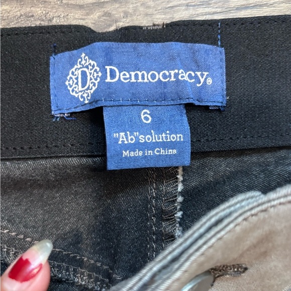 Democracy light Gray Pants Size 6 - Picture 2 of 9